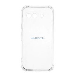   Szilikon telefonvédő (ütésállóság, légpárnás sarok) ÁTLÁTSZÓ Google Pixel 9a