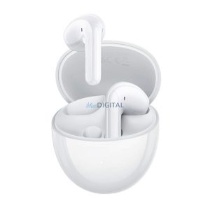 HONOR CHOICE EARBUDS S7 bluetooth fülhallgató SZTEREO (v5.3, TWS, aktív zajszűrő, mikrofon, IP54 + töltőtok) FEHÉR