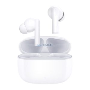 HONOR CHOICE EARBUDS X7 LITE bluetooth fülhallgató SZTEREO (v5.3, TWS, aktív zajszűrő, mikrofon, IPX5 + töltőtok) FEHÉR