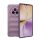 Szilikon telefonvédő (ütésállóság, kameravédő, 3D) LILA Realme 14 Pro