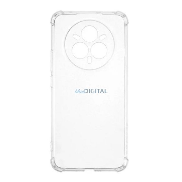 Szilikon telefonvédő (ütésállóság, légpárnás sarok) ÁTLÁTSZÓ Realme 14 Pro Plus