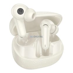   HOCO EQ23 bluetooth fülhallgató SZTEREO (v5.4, TWS, mikrofon + töltőtok) KRÉM