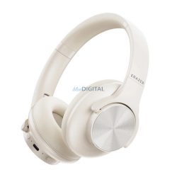   LENOVO ERAZER G50 bluetooth fejhallgató SZTEREO (v5.4, mikrofon, zajszűrő, összehajtható, 3.5mm jack aljzat) BÉZS