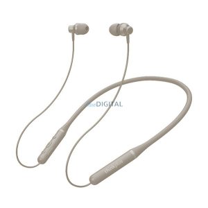 LENOVO ERAZER XE05 MAX bluetooth fülhallgató SZTEREO (V5.4, nyakba akasztható, mikrofon, IPX5, SPORT) BÉZS