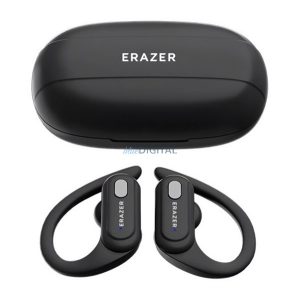 LENOVO ERAZER XT60 PRO bluetooth fülhallgató SZTEREO (v5.3, TWS, fülre akasztható, zajszűrő, mikrofon + töltőtok) FEKETE
