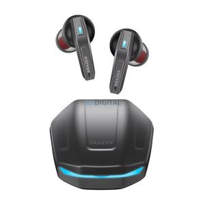 LENOVO ERAZER XT86 PRO bluetooth fülhallgató SZTEREO (v5.4, TWS, zajszűrő, mikrofon + töltőtok) FEKETE