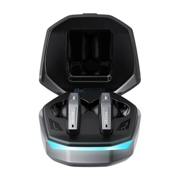 LENOVO ERAZER XT86 PRO bluetooth fülhallgató SZTEREO (v5.4, TWS, zajszűrő, mikrofon + töltőtok) FEKETE