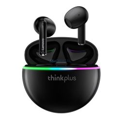   LENOVO THINKPLUS XT97 bluetooth fülhallgató SZTEREO (v5.2, TWS, zajszűrő, mikrofon + töltőtok) FEKETE
