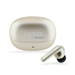   GUESS CAPSULE bluetooth fülhallgató SZTEREO (v5.3, TWS, mikrofon, aktív zajszűrő, IPX6 + töltőtok) ARANY