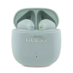   GUESS PRINTED CLASSIC LOGO bluetooth fülhallgató SZTEREO (v5.3, TWS, mikrofon, IPX4 + töltőtok) VILÁGOSZÖLD