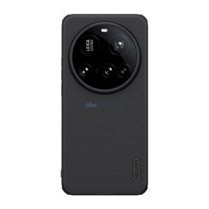 NILLKIN SUPER FROSTED PRO MAGNETIC műanyag telefonvédő (mágneses, ütésállóság, gumírozott) FEKETE Xiaomi 15 Ultra