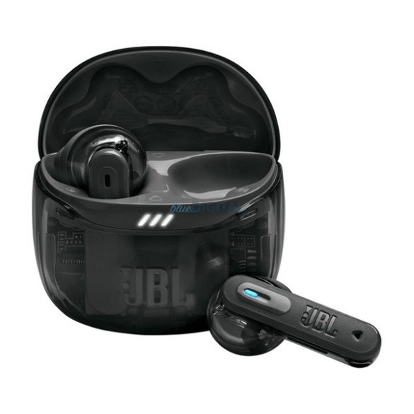 JBL TUNE FLEX2 GHOST EDITION bluetooth fülhallgató SZTEREO (v5.3, TWS, mikrofon, aktív zajszűrő, IP54 + töltőtok) FEKETE