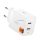 SPIGEN ESSENTIAL hálózati töltő Type-C aljzat (47W, GaN, PD gyorstöltő 3.0) FEHÉR SPIGEN ESSENTIAL hálózati töltő Type-C aljzat (47W, GaN, PD gyorstöltő 3.0) FEHÉR