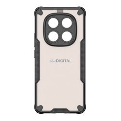   Defender szilikon telefonvédő (ütésállóság, légpárnás sarok, akril hátlap, kameravédő) FEKETE Xiaomi Redmi Note 14 Pro Plus 5G
