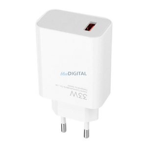 XIAOMI MDY-16-EF hálózati töltő USB aljzat (33W, PD gyorstöltő) FEHÉR