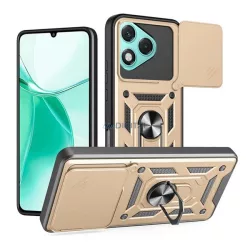   Defender szilikon telefonvédő (ütésállóság, tartógyűrű, kameravédő) ARANY Honor 400 Lite