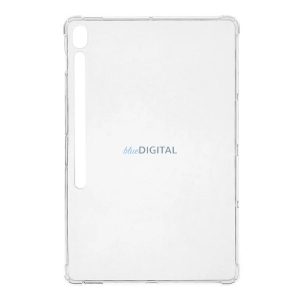 Szilikon telefonvédő (ütésállóság, légpárnás sarok) ÁTLÁTSZÓ Samsung Galaxy Tab S10 FE Plus WIFI (SM-X626), Galaxy Tab S10 FE Plus LTE (SM-X620)
