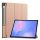 Tok álló, bőr hatású (aktív FLIP, oldalra nyíló, TRIFOLD, asztali tartó, ceruza tartó) ROZÉARANY Samsung Galaxy Tab S10 FE Plus WIFI (SM-X626), Galaxy Tab S10 FE Plus LTE (SM-X620)