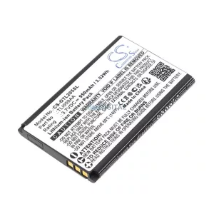 CAMERON SINO Li-Ion akku (3.7V / 950mAh, Alcatel TLI009AA kompatibilis) FEKETE Alcatel OT-2053D