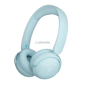 1MORE SonoFlow Mini HQ20 bluetooth fejhallgató SZTEREO (v5.3, mikrofon, aktív zajszűrő, GYEREK méret) VILÁGOSKÉK