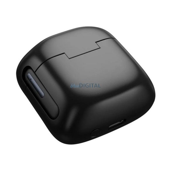 HOCO EQ14 bluetooth fülhallgató SZTEREO (v5.3, TWS, mikrofon, zajszűrő, érintőkijelző + töltőtok) FEKETE