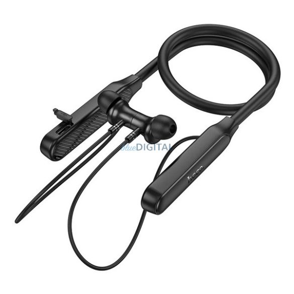 HOCO ES74 bluetooth fülhallgató SZTEREO (v5.4, nyakba akasztható, mikrofon, SPORT) FEKETE