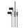 HOCO M124 fülhallgató SZTEREO (3.5mm jack, mikrofon, felvevő gomb) FEKETE