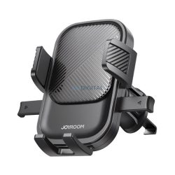   JOYROOM autós tartó (szellőzőre, automata, 360°, 4.7-6.8" méret) FEKETE