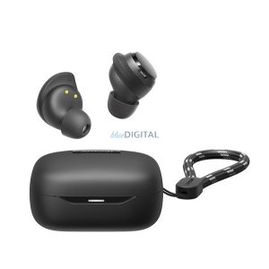 JOYROOM JDOTS bluetooth fülhallgató SZTEREO (v5.4, TWS, mikrofon, zajszűrő + töltőtok) FEKETE