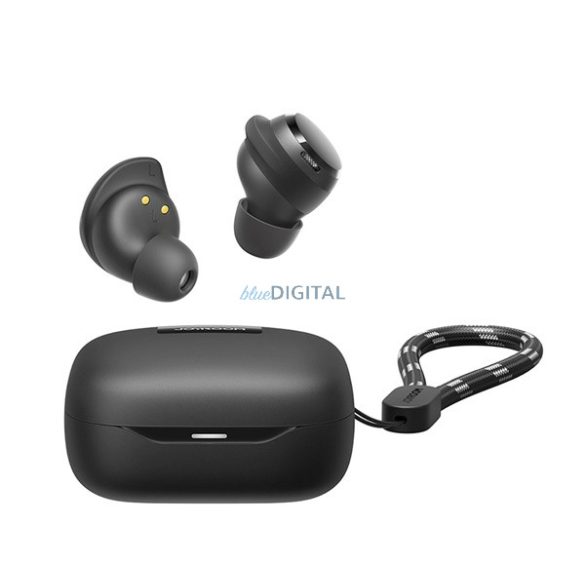 JOYROOM JDOTS bluetooth fülhallgató SZTEREO (v5.4, TWS, mikrofon, zajszűrő + töltőtok) FEKETE