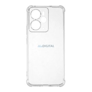 Szilikon telefonvédő (ütésállóság, légpárnás sarok) ÁTLÁTSZÓ Realme 14