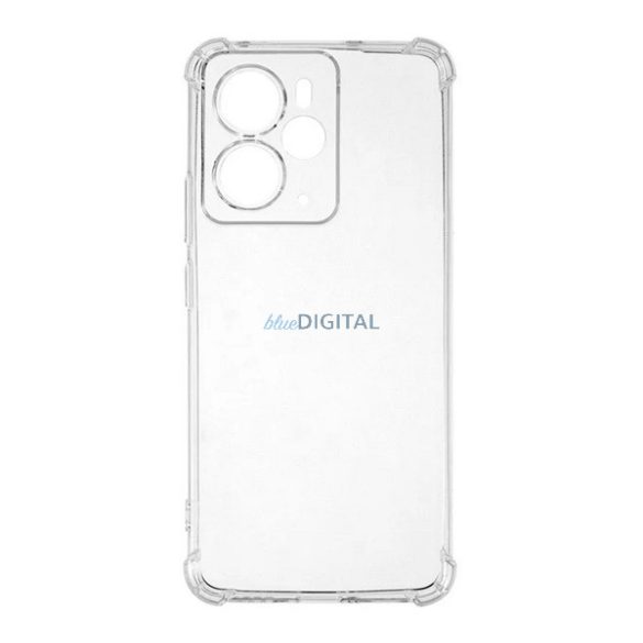 Szilikon telefonvédő (ütésállóság, légpárnás sarok) ÁTLÁTSZÓ Realme 14
