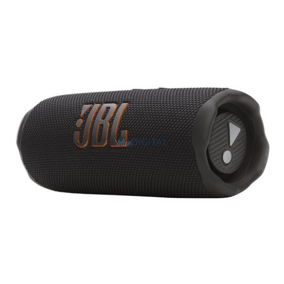JBL FLIP7 bluetooth hordozható hangszóró (v5.4, 4800mAh belső akku, 25W, IP68 vízálló) FEKETE