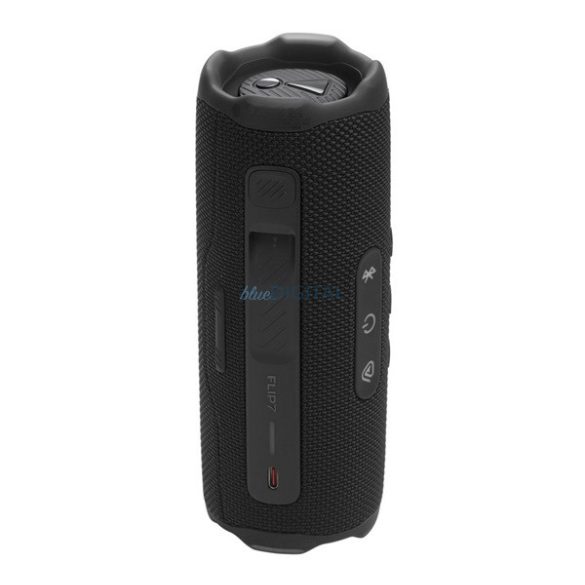JBL FLIP7 bluetooth hordozható hangszóró (v5.4, 4800mAh belső akku, 25W, IP68 vízálló) FEKETE