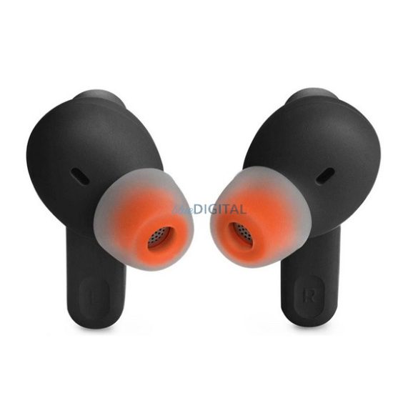 JBL TUNE 235NC bluetooth fülhallgató SZTEREO (v5.2, TWS, mikrofon, aktív zajszűrő, IPX4 + töltőtok) FEKETE