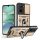 Defender szilikon telefonvédő (ütésállóság, tartógyűrű, kameravédő) ARANY Xiaomi Redmi A5 4G
