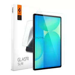   SPIGEN TR SLIM HD képernyővédő üveg (2.5D, tok barát, ultravékony, 0.2mm, 9H) ÁTLÁTSZÓ Samsung Galaxy Tab S10 FE Plus WIFI (SM-X626), Galaxy Tab S10 FE Plus LTE (SM-X620)