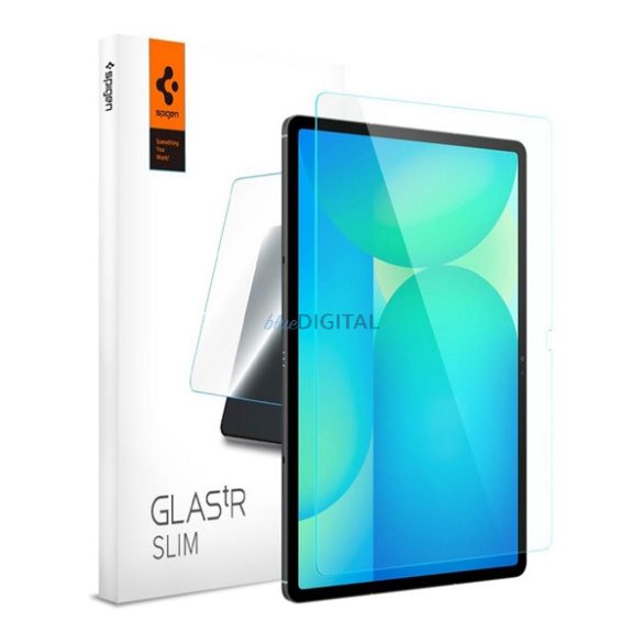 SPIGEN TR SLIM HD képernyővédő üveg (2.5D, tok barát, ultravékony, 0.2mm, 9H) ÁTLÁTSZÓ Samsung Galaxy Tab S10 FE Plus WIFI (SM-X626), Galaxy Tab S10 FE Plus LTE (SM-X620)