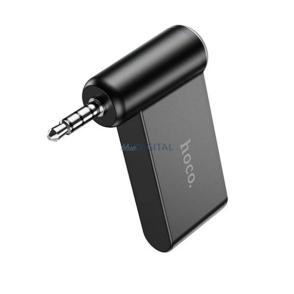 HOCO E58 bluetooth adapter (3.5mm jack csatlakozó, v5.0) FEKETE