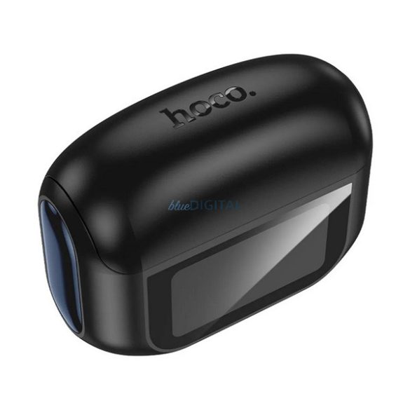 HOCO EQ21 bluetooth fülhallgató SZTEREO (v5.4, TWS, mikrofon, aktív zajszűrő, érintőkijelző + töltőtok) FEKETE