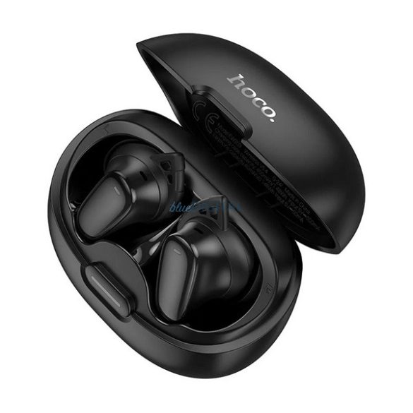 HOCO EW203 bluetooth fülhallgató SZTEREO (v5.4, TWS, mikrofon + töltőtok) FEKETE