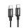 HOCO X89 adatkábel (Type-C - Type-C, 60W, PD gyorstöltő 3.0, 200cm, cipőfűző) FEKETE HOCO X89 adatkábel (Type-C - Type-C, 60W, PD gyorstöltő 3.0, 200cm, cipőfűző) FEKETE