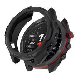   Szilikon keret (BUMPER, ütésálló) FEKETE Garmin Approach S70 (42mm)