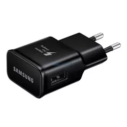   SAMSUNG hálózati töltő USB aljzat (15W, EP-TA200, gyorstöltő) FEKETE