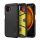 SPIGEN TOUGH ARMOR szilikon telefonvédő (ütésállóság, kitámasztó) FEKETE Samsung Galaxy Xcover 7 Pro (SM-G766)