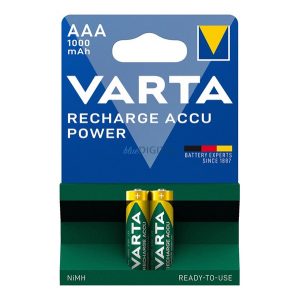 VARTA RECHARGE ACCU POWER elem (AAA, 1.2V, 1000mAh Ni-MH, újratölthető) 2db/csomag
