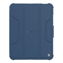   NILLKIN BUMPER PRO szilikon telefonvédő (aktív FLIP, ütésállóság, asztali tartó) SÖTÉTKÉK Apple IPAD 11 (2025), IPAD 10.9 (2022)