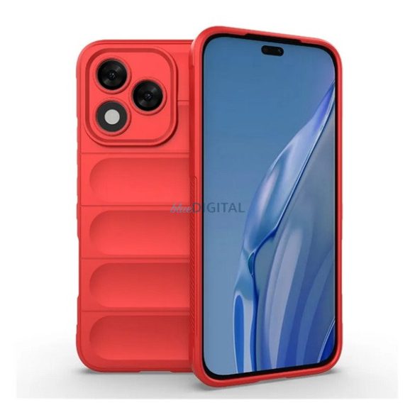 Szilikon telefonvédő (ütésállóság, kameravédő, 3D) PIROS Honor 400 Lite