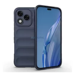   Szilikon telefonvédő (ütésállóság, kameravédő, 3D) SÖTÉTKÉK Honor 400 Lite