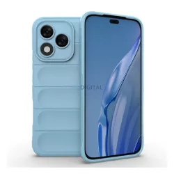   Szilikon telefonvédő (ütésállóság, kameravédő, 3D) VILÁGOSKÉK Honor 400 Lite